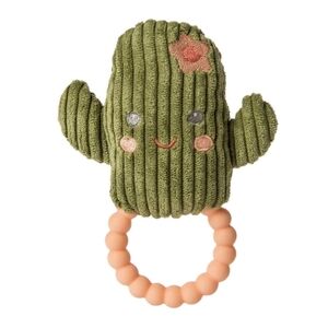 ♻️5/25$♻️Green Cactus Baby Rattle Toy